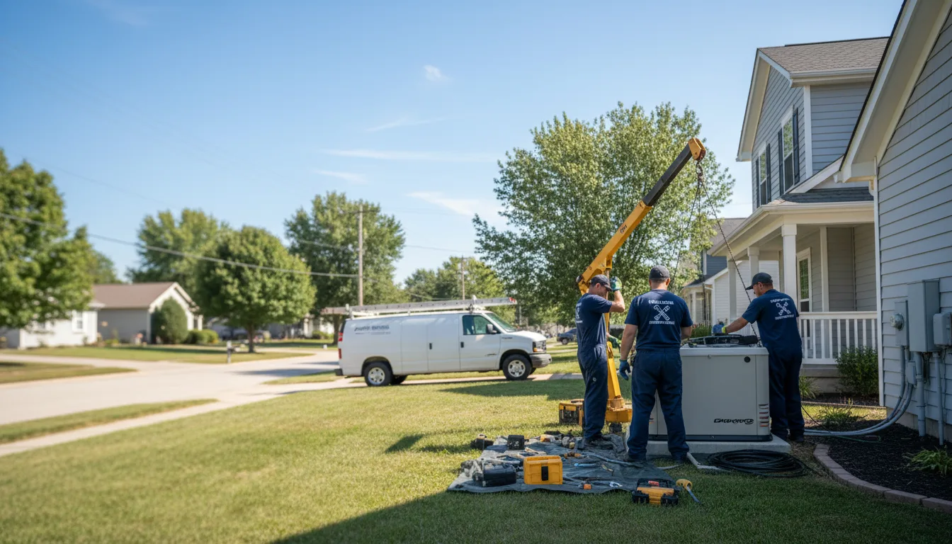 Generator Installation in Jamestown, VA near me